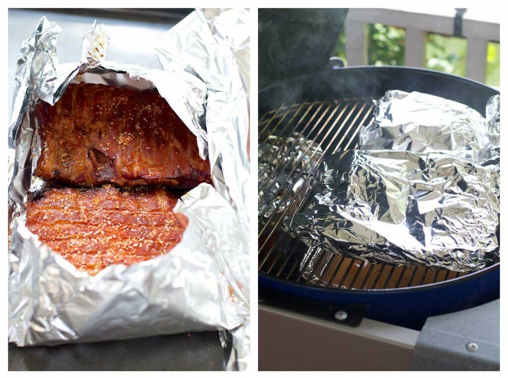 3-2-1 wrapping ribs