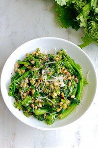 Broccoli Rabe with Toasted Pine Nuts
