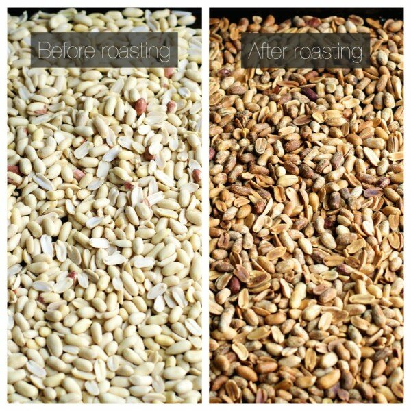 Roasted peanuts